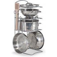 Melissa & doug pots & pans set deals