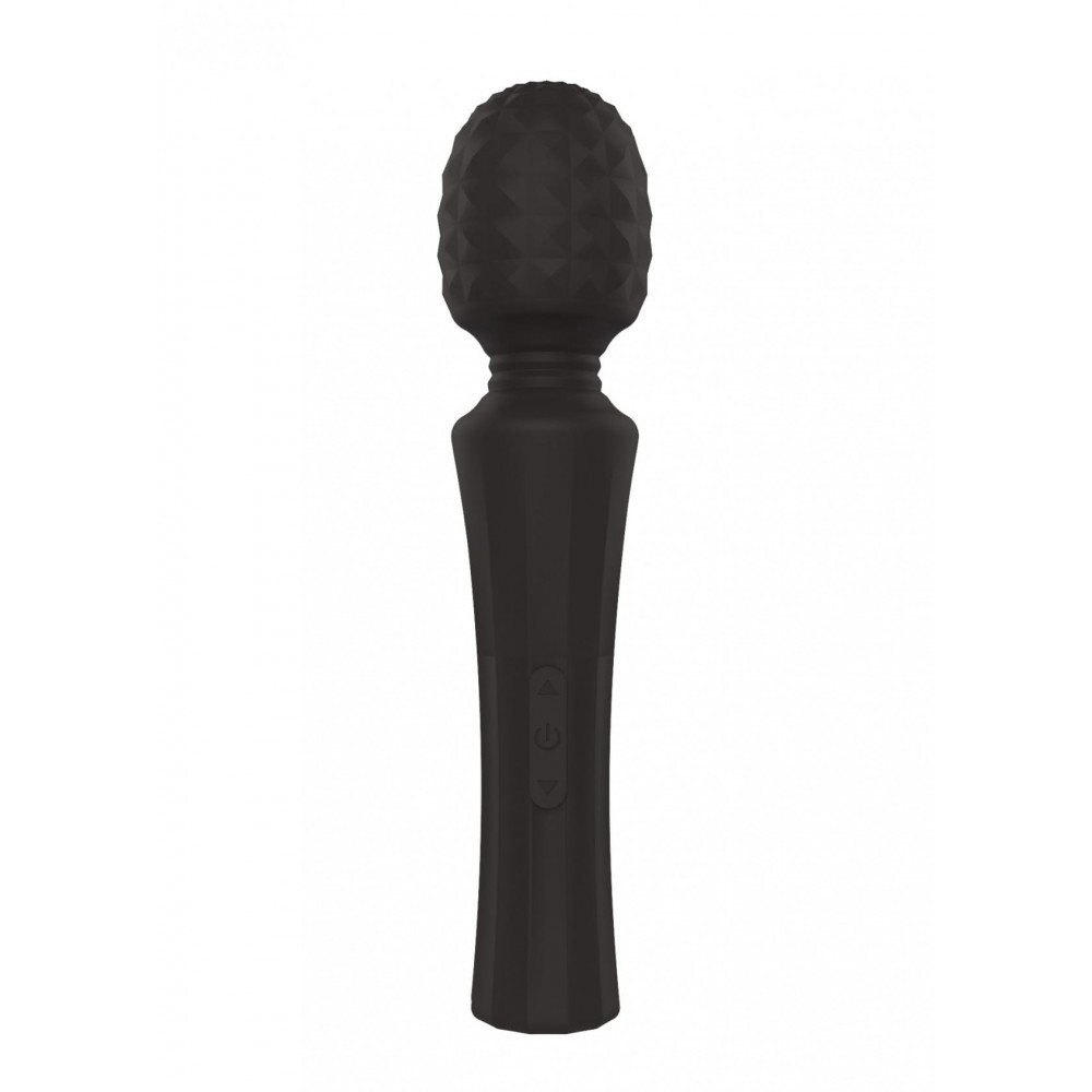 Вібратор Мікрофон чорний Rechargeable Power Wand Кітті
