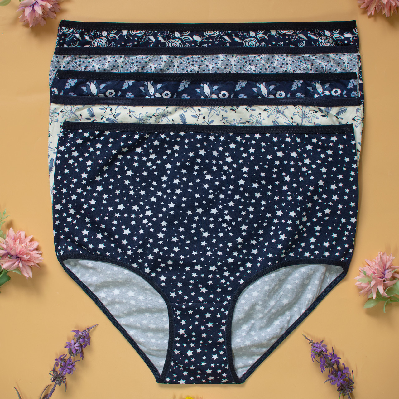 Труси сліпи жіночі Nicoletta Туреччина супербатал 7XL |  5 шт.