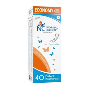 Прокладки щоденні Normal Ultra Cotton NCF11G NC 40 шт (3800213309122)