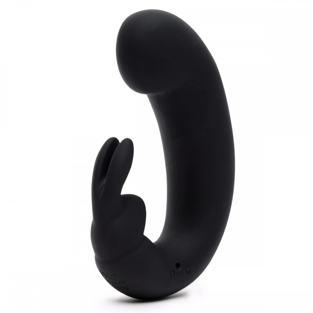 Подвійний вібратор кролик Fifty Shades of Grey Sensation Rechargeable G-Spot Rabbit Vibrator, фото 1