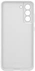 Оригінальний чохол Samsung Silicone Cover White для Galaxy S21 FE SM-G990, фото 4