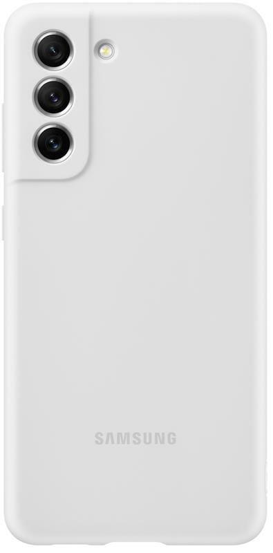 Оригінальний чохол Samsung Silicone Cover White для Galaxy S21 FE SM-G990