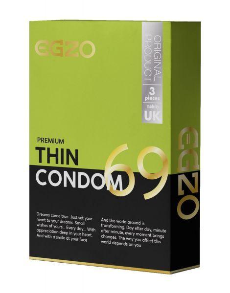 Тонкі презервативи EGZO "Thin" Кітті