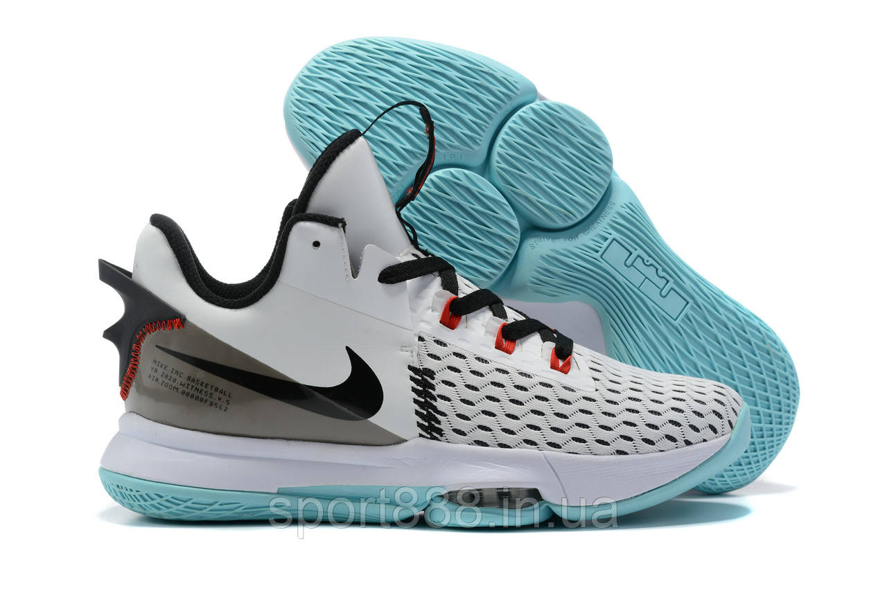 Nike LeBron Witness V Леброн Вітнес 5 чоловічі баскетбольні кросівки