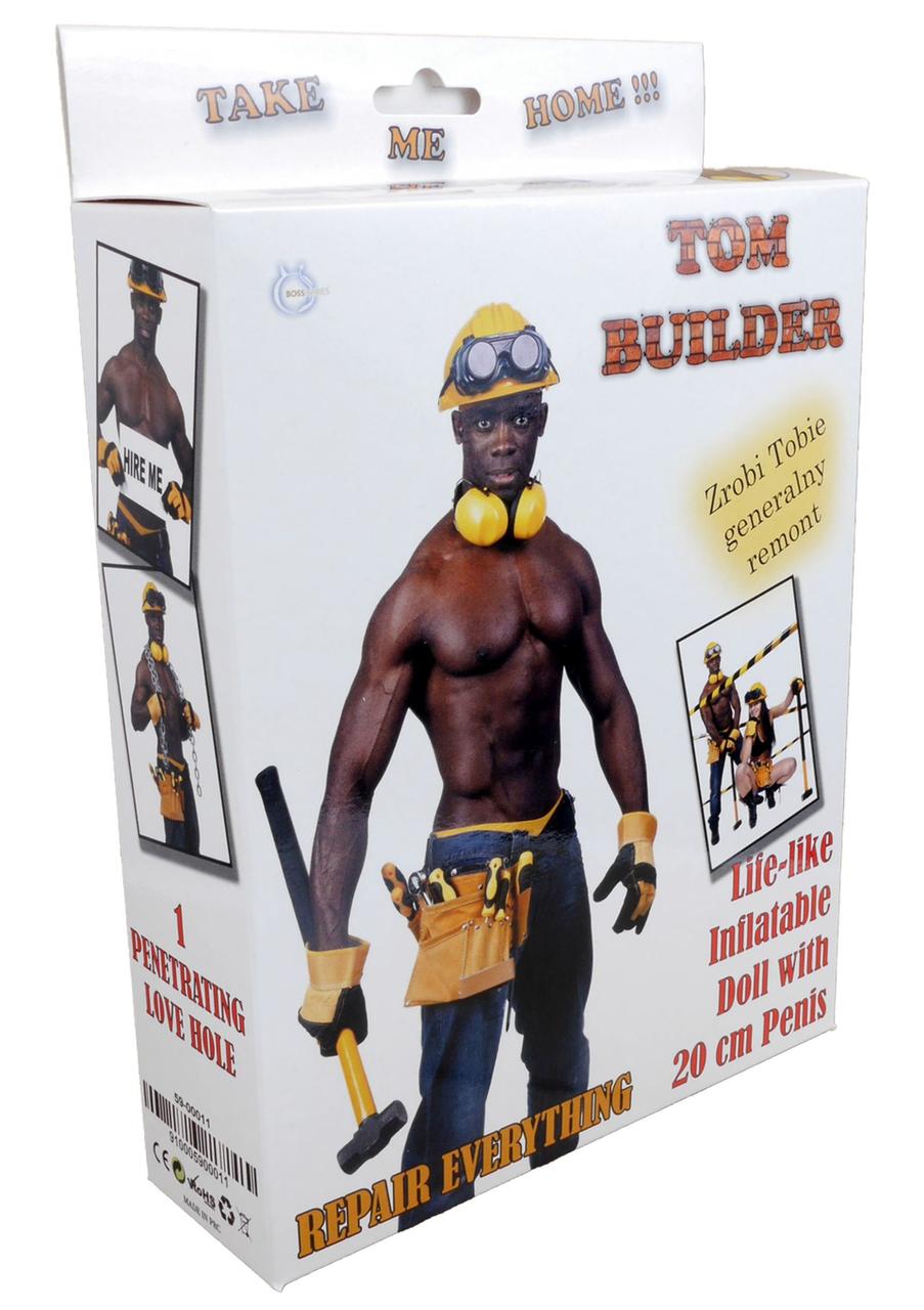 Cекс-кукла -BOSS SERIES Tom - Builder Male Doll Кітті, фото 1