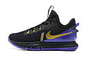 Nike LeBron Witness V Леброн Витнесс 5 сині чоловічі баскетбольні кросівки, фото 7