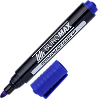 Маркер водостійкий (2-4 мм, синій) Buromax BM.8700-02