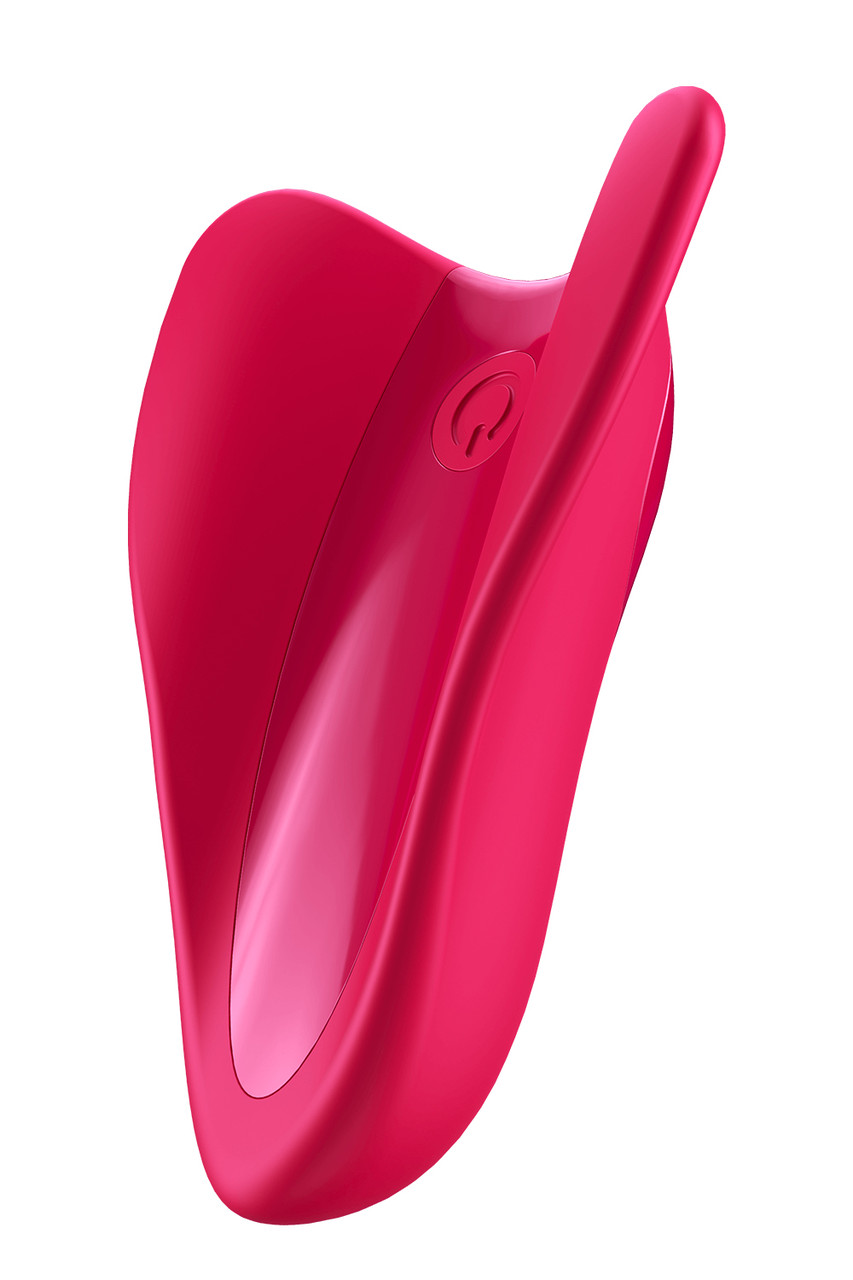 T360136 вібратор ергономічної форми на палець Satisfyer High Fly Red, Червоний Кітті