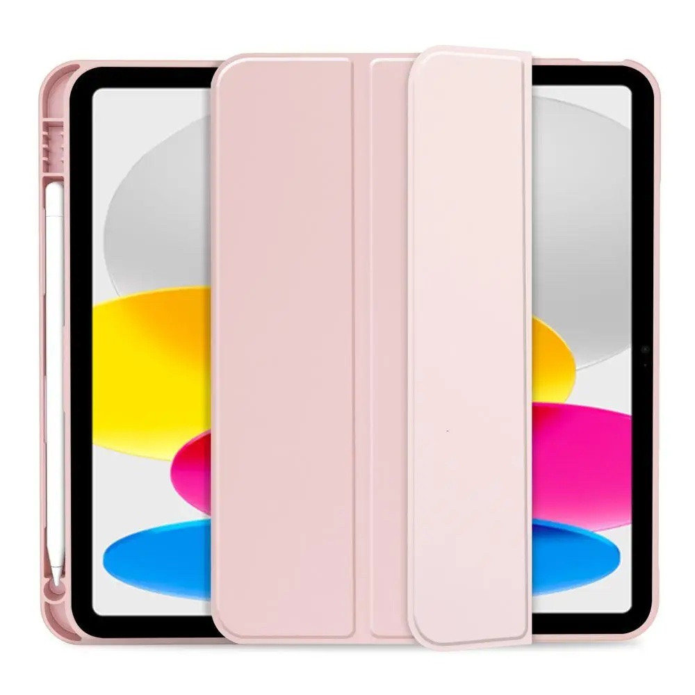 Чохол для iPad Air/Air2/pro 9.7/2017/2018 із кріпленням стилуса Apple Pencil pink sand, фото 1