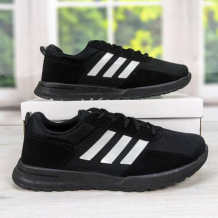 Кросівки чоловічі чорні тексильні Україна 3578, фото 1