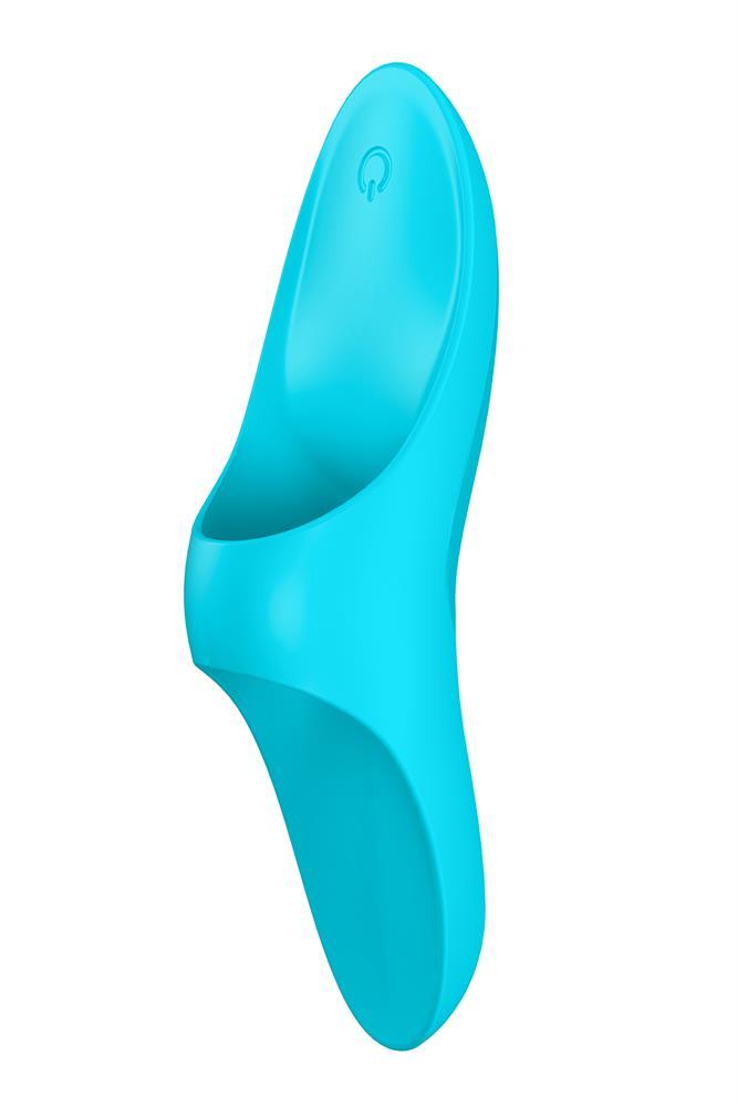 T360166 Універсальний вібратор на палець Satisfyer Teaser light blue, Синий Кітті