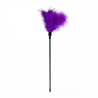 Перо на длинной ручке Easy Toys, фиолетовое, 44 см Китти