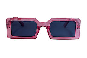 Сонцезахисні жіночі окуляри 715-3 малинові, фото 2