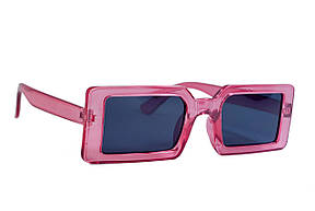 Сонцезахисні жіночі окуляри 715-3 малинові, фото 3