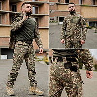 Тактичний костюм 3 в 1 PATRIOT SET GRIFON (бойова сорочка Ubacs(Убакс)+кітель+штани Apex) Хижак