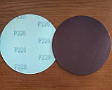 Круг шліфувальний "на липучці" самозачіпний NINJA Ø 125 мм Р220 (65V422) 5 шт в упаковці, фото 6