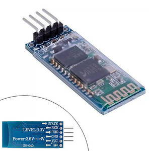 Bluetooth модуль HC-06 4pin RS232 TTL для Arduino