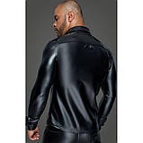 Сорочка чоловіча H064 від Noir Handmade M Кітті, фото 3