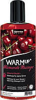 Съедобное разогревающее масажное масло Joy Division WARMup Cherry, 150 мл Китти