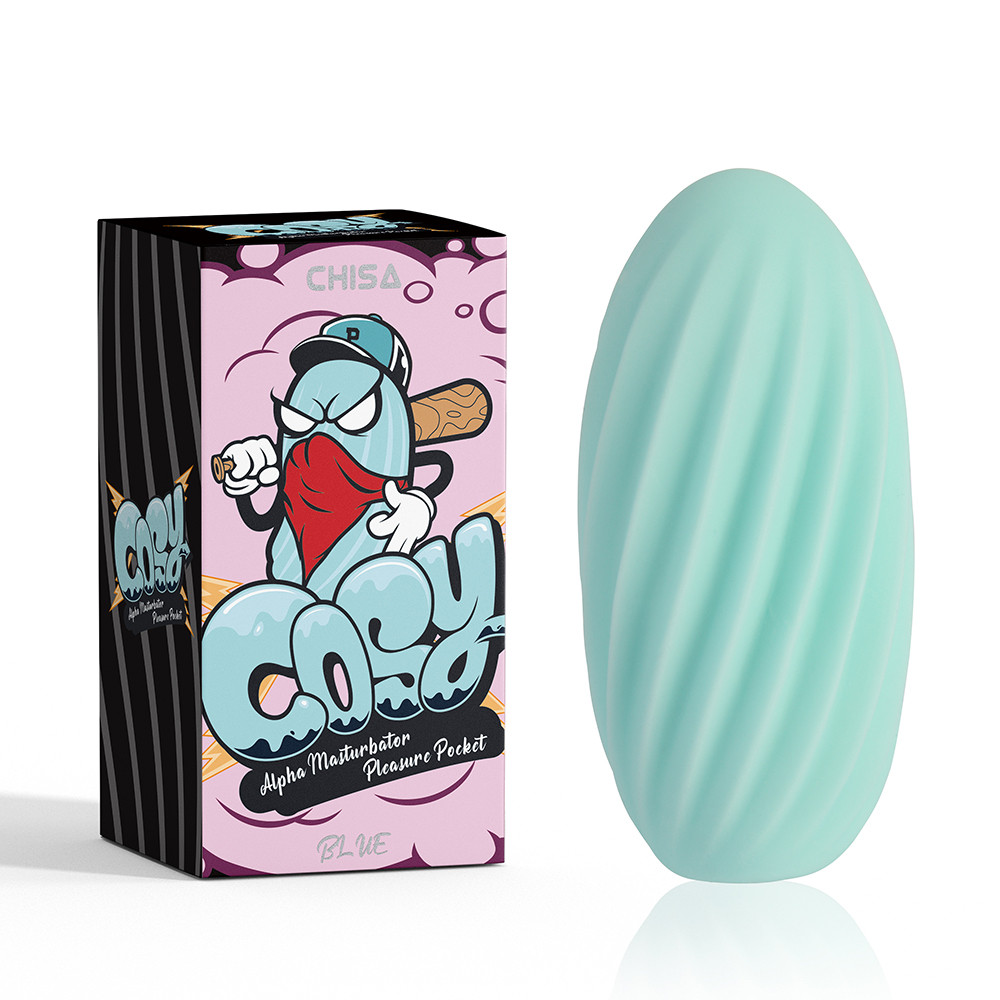 Мастурбатор - COSY Alpha Masturbator Pleasure Pocket Blue Кітті