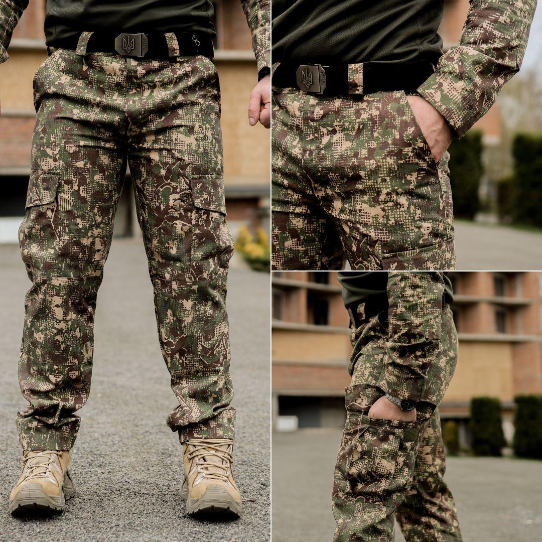 Штани тактичні 4 кишені Grifon Hunter хижак ріп-стоп, фото 1