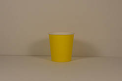 Стакани паперовий 110 мл (50 шт/уп.) Жовтий