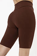 Треки жіночі рубчик Opt-Kolo, розмір S (44-46), шоколад, 42, фото 6