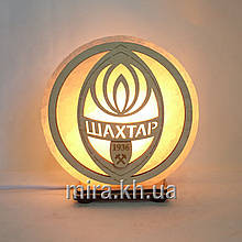 Соляний світильник круглий Шахтар  (наявність уточнюйте.Залишки) Україна