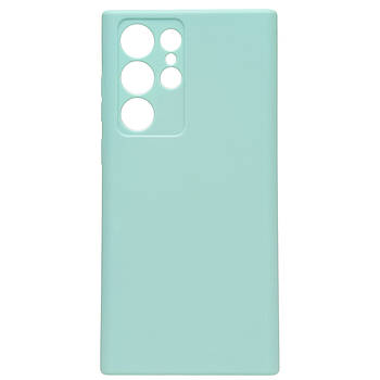 Чохол Full Silicone Case для Samsung Galaxy S22 Ultra Turquoise