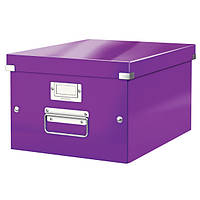 Коробка для хранения Leitz Click & Store А4 box фиолетовый (6044-00-62)