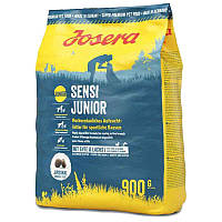 Josera Sensi Junior-Корм для щенков и взрослых собак с чувствительным пищеварением (утка лосось) 900 гр