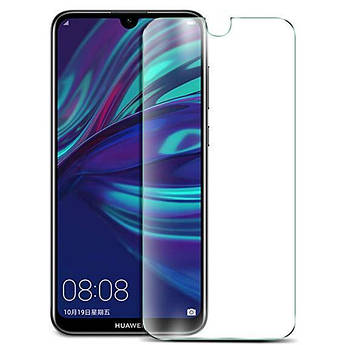 Захисне скло для Huawei Y7 2019 (з відступами)