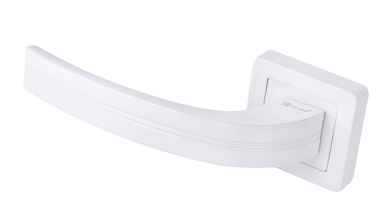 PALADII ручка розет алюміній квадратна AL ЖОРЖЕТТА PW білий, фото 1