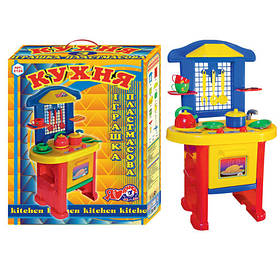 Дитяча ігрова Кухня 3 пластик ТМ Технок 2124