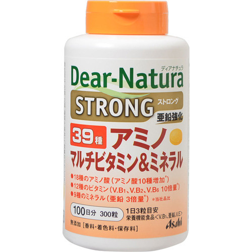Dear Natura STRONG японські вітаміни та мінерали, амінокислоти (39 компонентів), 300 таблеток. До 12/2026