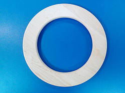 Рамка дерев'яна (бук) кругла для декупажу.Діаметр 175 мм.Рамки круглі для картин. фото, вишивок.