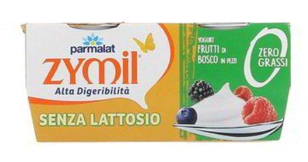 Безлактозный йогурт лісові ягоди Parmalat 2х125мл