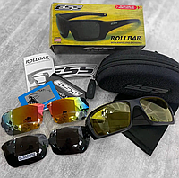 Тактические защитные очки ESS Rollbar Ballistic 26-0 (4 линзы)