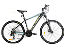 Велосипед гірський Crosser Ultra 26" рама 16.9" Сірий, фото 3