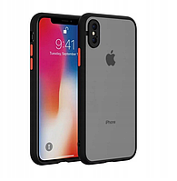 Чехол матовый Smoke Case для Apple Phone X/XS