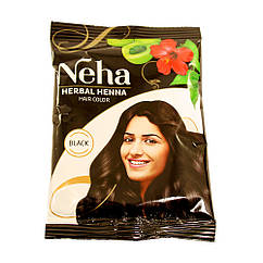 Басма (чорна хна для волосся) Neha Hair Herbal Black, 10 грамів