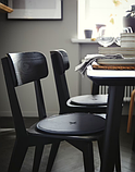 LISABO стіл, чорний,140х78 см, 803.824.39, фото 4