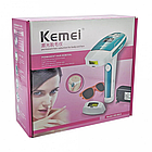 Фотоепілятор Kemei KM-6813 / Професійний лазерний епілятор для обличчя та тіла, фото 9
