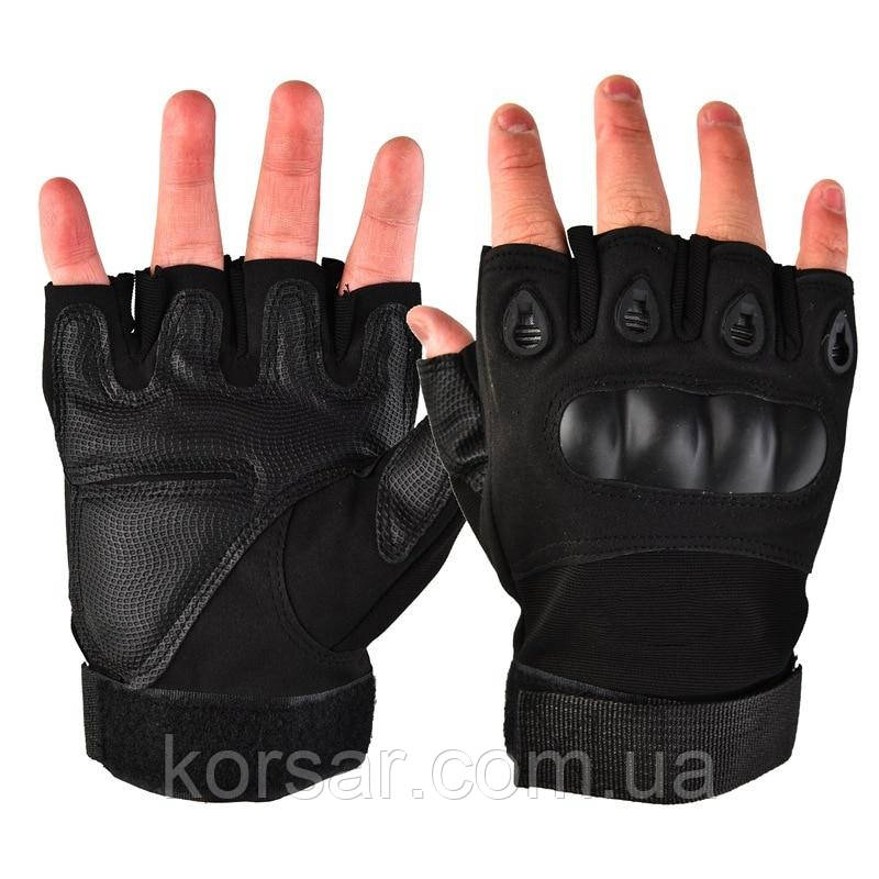 Тактические перчатки без пальцев для самообороны и самозащиты "Tactical Combat Gloves-2" - фото 2 - id-p1824298683