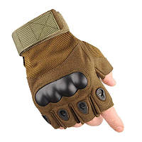 Тактичні рукавички без пальців для самооборони та самозахист "Tactical Combat Gloves-2"