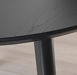 LISABO стіл, чорний,105 см, 504.165.01, фото 4