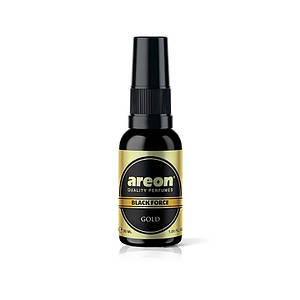 Ароматизатор повітря спрей Areon Black Force 30ml Gold