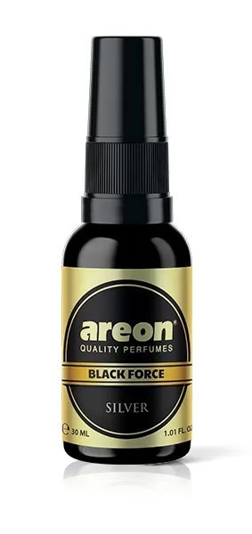 Ароматизатор повітря спрей Areon Black Force 30ml Silver