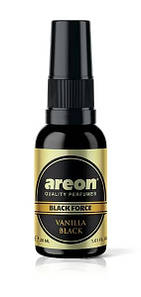 Ароматизатор повітря спрей Areon Black Force 30ml Vanilla Black